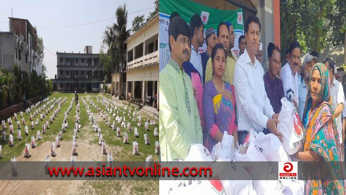 টাঙ্গাইলে প্রকৃতি ও জীবন ক্লাবের উদ্যোগে ঈদ সামগ্রী বিতরণ