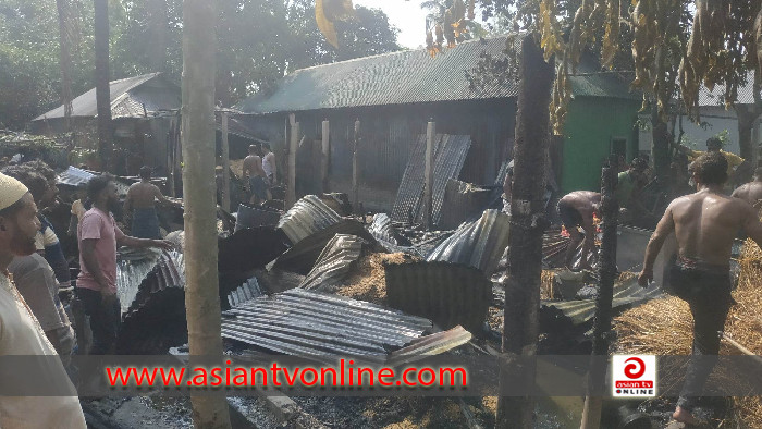 ভূঞাপুরে বসতবাড়িতে অগ্নিকাণ্ড: ৫ লক্ষাধিক টাকার ক্ষয়ক্ষতি