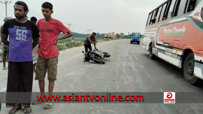 নরসিংদীতে মোটরসাইকেল দুর্ঘটনায় যুবক নিহত