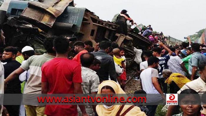 ভৈরবে ২ ট্রেনের মুখোমুখি সংঘর্ষে নিহত ১৫