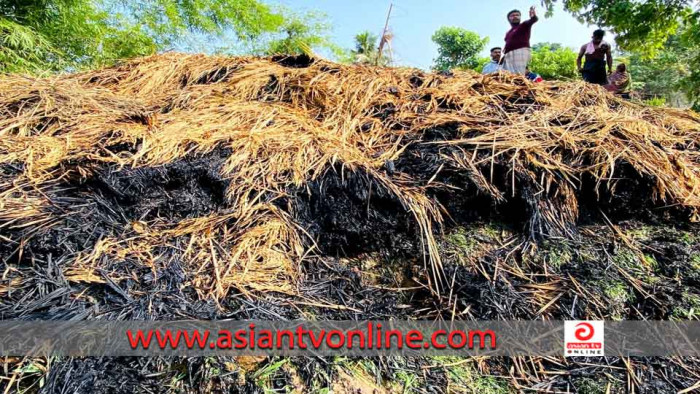 রাঙ্গুনিয়ায় দুর্বৃত্তের আগুনে পুড়ল কৃষকের ধান