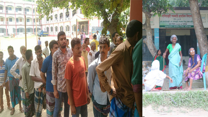 মানিকগঞ্জে শান্তিপূর্ণ পরিবেশে চলছে উপজেলা নির্বাচন