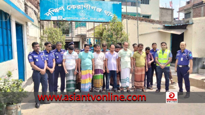 কেরানীগঞ্জে সঙ্ঘবদ্ধ ডাকাতদল গ্রেফতার, লুণ্ঠিত মালামাল উদ্ধার