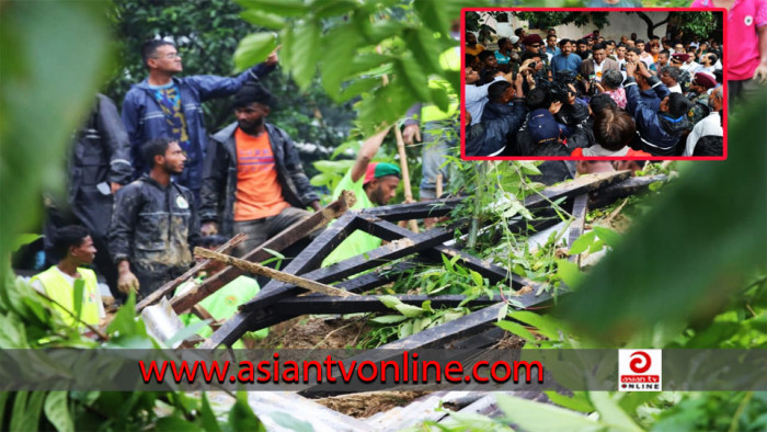 সিলেটে টিলা ধস: উদ্ধার কাজে সেনাবাহিনী, ঘটনাস্থলে সিসিক মেয়র