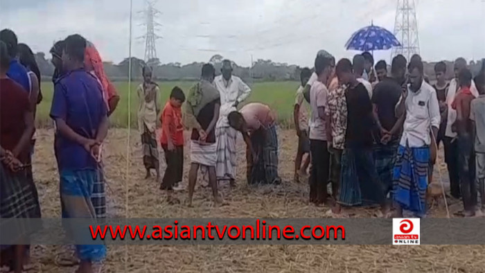 ফরিদপুরে বিলের ধান ক্ষেতে মিললো কঙ্কালসার মৃতদেহ