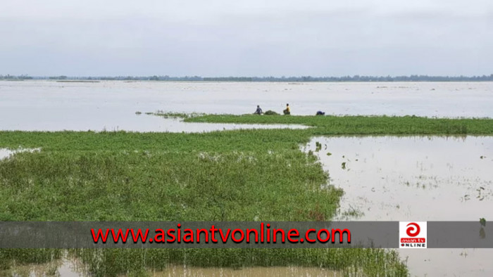 লালমনিরহাটে আবারও বাড়ছে নদ-নদীর পানি