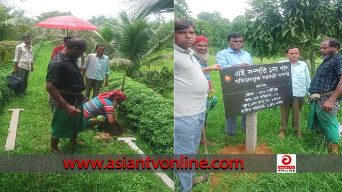 শ্রীপুরে প্রকৌশলীর রিসোর্ট থেকে ৪ কোটি টাকার সরকারি খাস জমি উদ্ধার