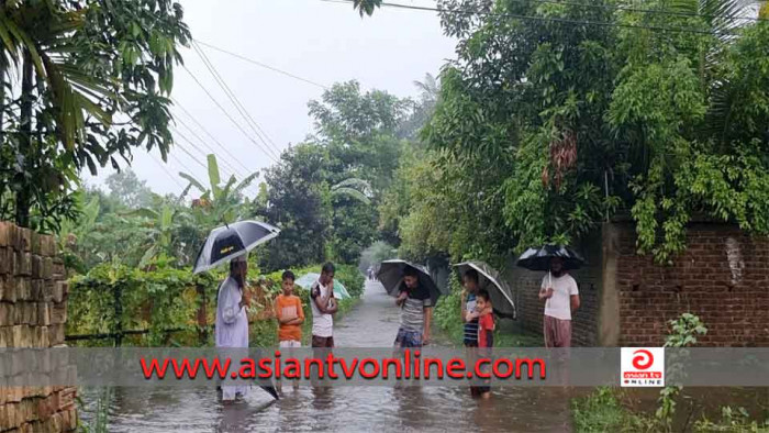 নোয়াখালীতে ঢুকছে ফেনীর মুহুরী নদীর পানি, বন্যা পরিস্থিতির অবনতি