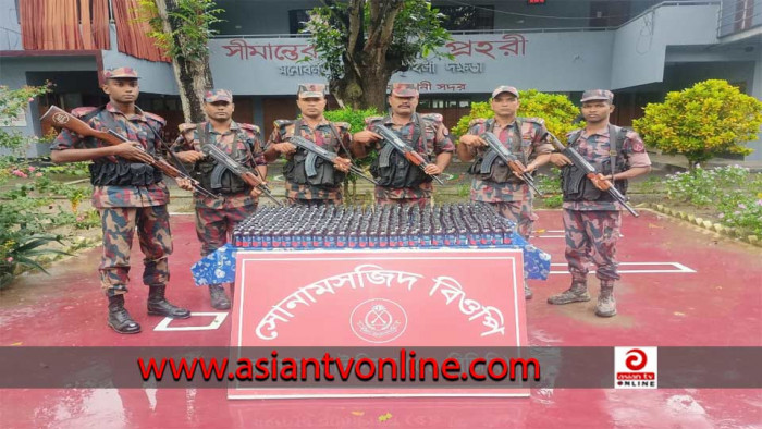 শিবগঞ্জে কলাগাছের ভ্যালায় মিলল ৪৭৪ বোতল ফেনসিডিল