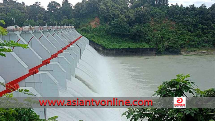 খুলে দেওয়া হলো কাপ্তাই বাঁধের ১৬টি জলকপাট