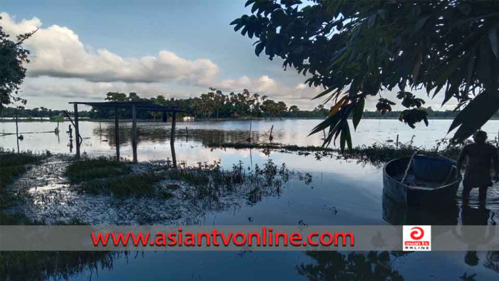 নাঙ্গলকোটে বন্যার পানি কমতে শুরু করেছে