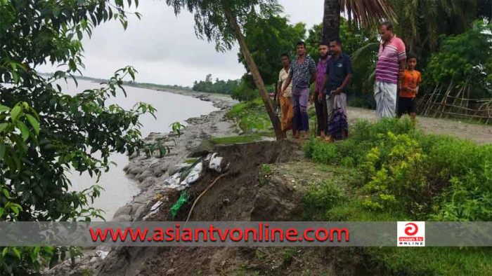 খুলনা বটিয়াঘাটা ও তেরখাদায় নদীর পানিবৃদ্ধি, ভাঙন আতঙ্কে লক্ষাধিক মানুষ