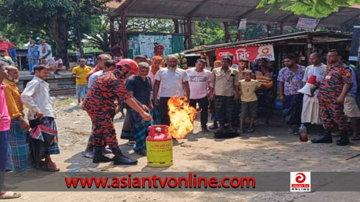 নলডাঙ্গায় ফায়ার সার্ভিসের জনসচেতনতা মূলক কার্যক্রম