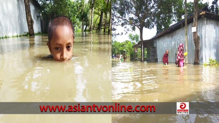 লালমনিরহাটে পানি কমলেও নদী ভাঙনের আশঙ্কা, দুশ্চিন্তায় নদী পারের মানুষ