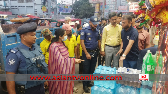 যানজট নিরসনের লক্ষ্যে কুমিল্লা নগরীতে উচ্ছেদ অভিযান