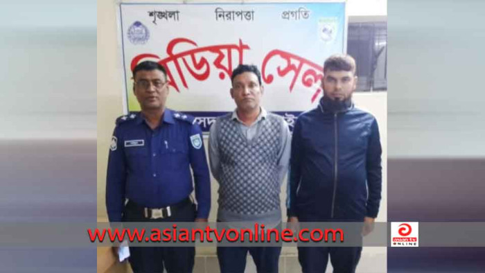 সাঘাটার মুক্তিনগর ইউনিয়নের সাবেক চেয়ারম্যান আরশাদ আজিজ রোকন গ্রেফতার