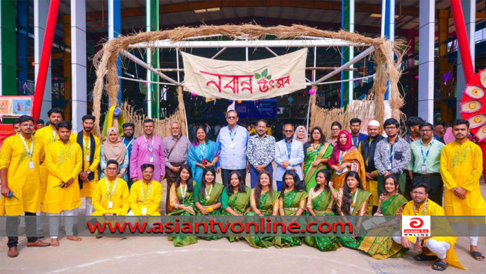 বাঙালির ঐতিহ্যের উৎসব নবান্নে বাঙালিয়ানা অনুষ্ঠিত