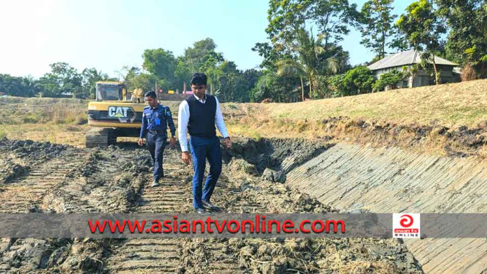 এশিয়ান টিভি অনলাইনে সংবাদ প্রকাশের পর নবাবগঞ্জে ভ্রাম্যমাণ আদালতের অভিযান