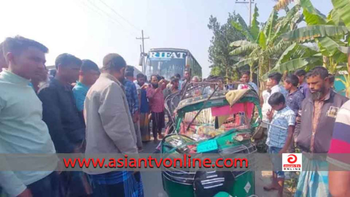 শেরপুরে বাস-সিএনজি সংঘর্ষে ৬ জন নিহত