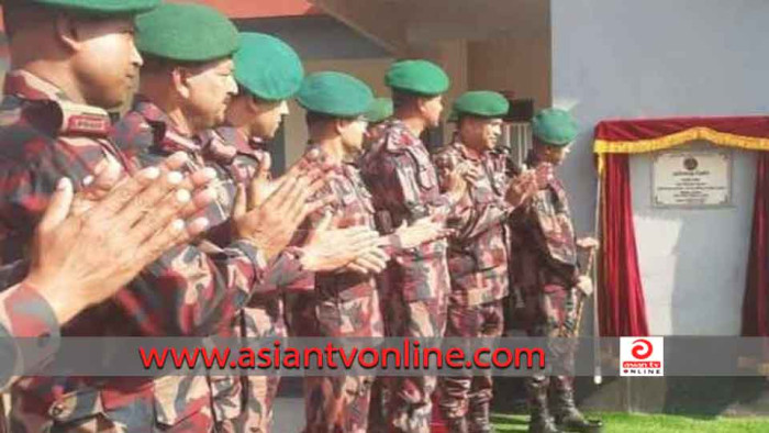 পঞ্চগড়ে বিজিবির নবনির্মিত বিওপি উদ্বোধন