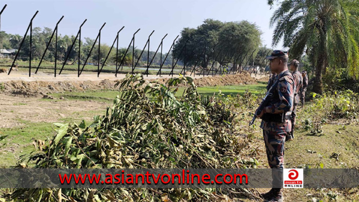 কুমিল্লা সীমান্তে বেড়া তুলছে বিএসএফ, বিজিবির টহল জোরদার