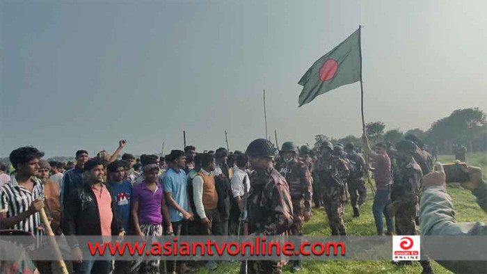 বিজিবি-বিএসএফের পতাকা বৈঠকের পরও থমথমে চাঁপাইনবাবগঞ্জ সীমান্ত