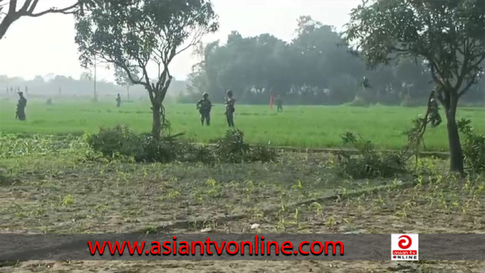 শিবগঞ্জ সীমান্তে পরিস্থিতি স্বাভাবিক, কাজে ফিরছে কৃষকরা