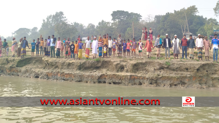 তীব্র আকার ধারণ করছে নদী ভাঙন, ২ শতাধিক বসতভিটা হুমকির মুখে