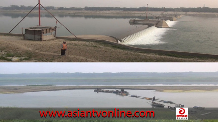 অপরিকল্পিত বালু উত্তোলনে হুমকিতে আড়াইশ কোটি টাকার রাবার ড্যাম-ফসলি জমি