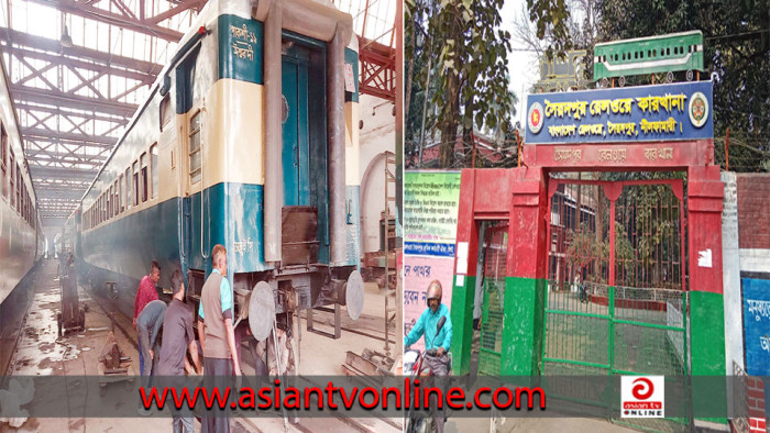 সৈয়দপুর রেলওয়ে কারখানা ঘুরে দাঁড়াচ্ছে, জনবল সংকটেও থেমে নেই উৎপাদন