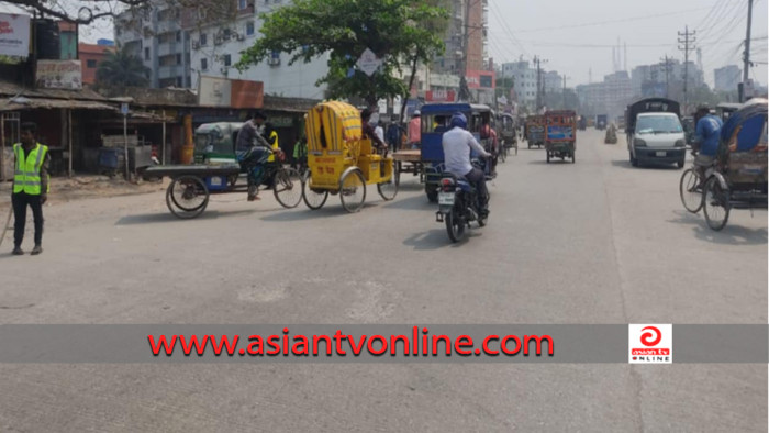 নারায়ণগঞ্জে চেম্বারের ঘোষণা বাস্তবায়ন, যানজটমুক্ত হলো নগরী